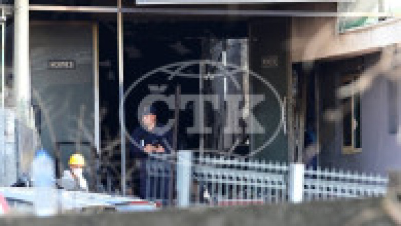 Incendiu într-un club din orașul Kocani, aflat în Macedonia de Nord. Foto: Profimedia | Poza 4 din 10