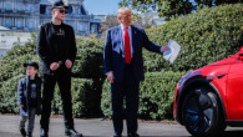 Donald Trump a cumpărat o Tesla Model S. Foto: Profimedia | Poza 3 din 5