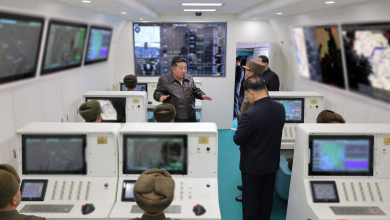 Kim Jong-un a supravegheat testarea unor noi drone explozive. Foto: Profimedia