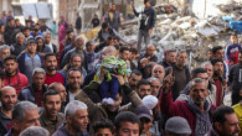 Protest anti-Hamas în Beit Lahia, Fâșia Gaza, în 25 martie 2025. Foto: Profimedia | Poza 1 din 5