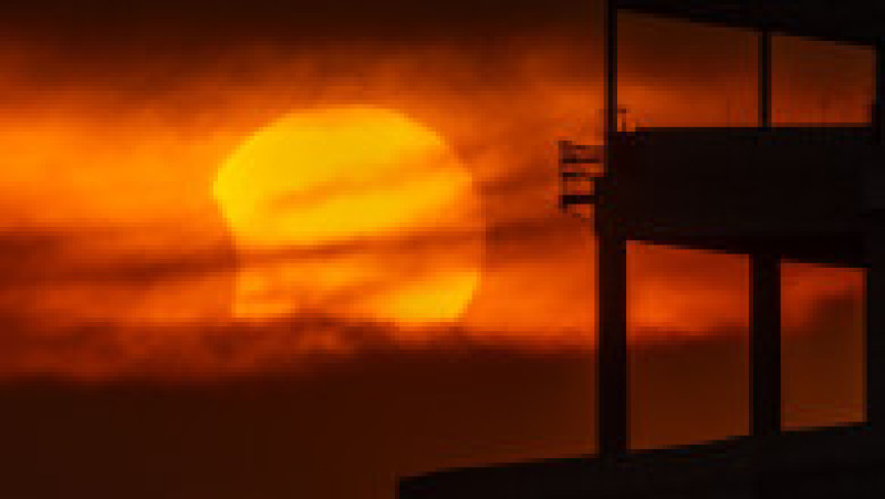 Eclipsa parțială de Soare, văzută din New York. Sursa foto: Profimedia Images | Poza 4 din 10