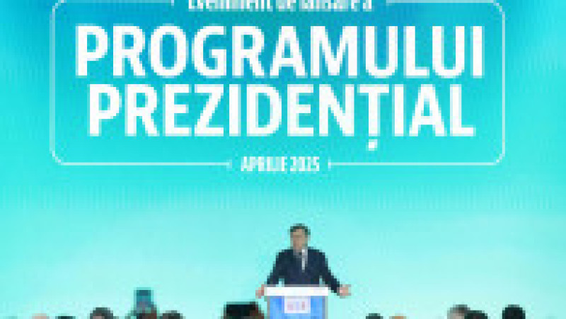 Lansarea oficială a programului prezidenţial al candidatului Alianţei electorale 