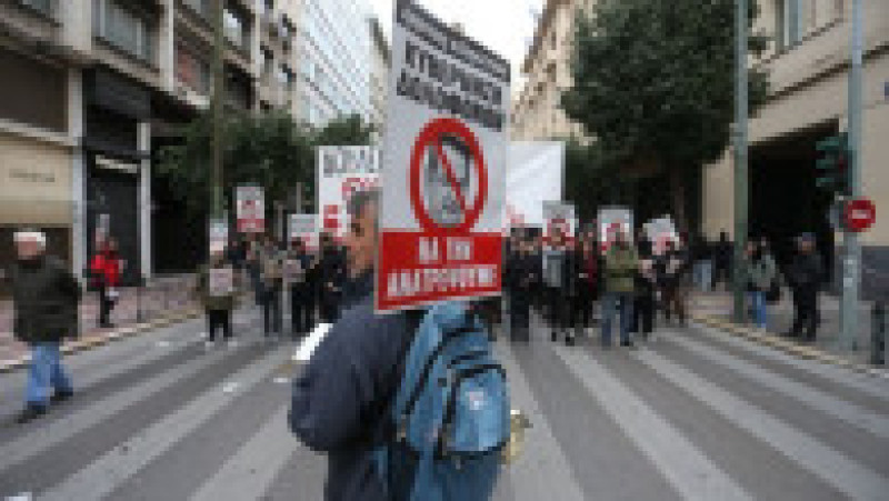 Peste 15.000 de persoane au manifestat miercuri la Atena şi Salonic. Foto: Profimedia | Poza 20 din 21