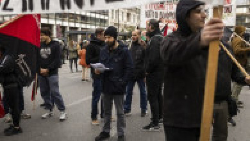 Peste 15.000 de persoane au manifestat miercuri la Atena şi Salonic. Foto: Profimedia | Poza 14 din 21
