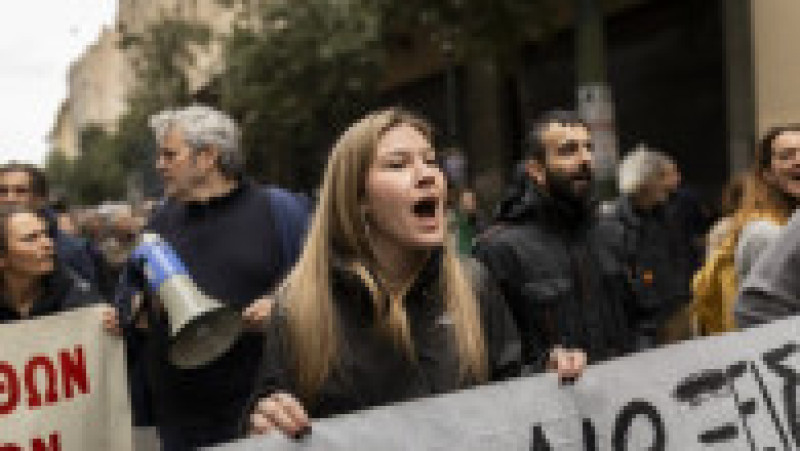 Peste 15.000 de persoane au manifestat miercuri la Atena şi Salonic. Foto: Profimedia | Poza 18 din 21