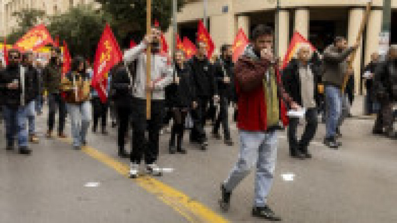 Peste 15.000 de persoane au manifestat miercuri la Atena şi Salonic. Foto: Profimedia | Poza 19 din 21