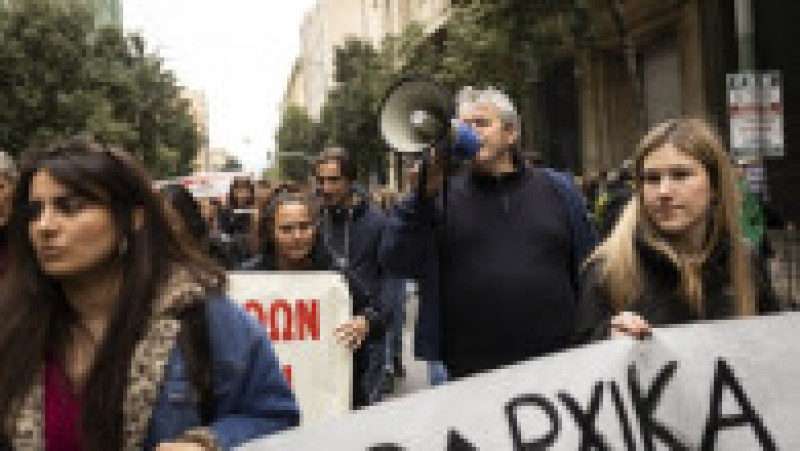 Peste 15.000 de persoane au manifestat miercuri la Atena şi Salonic. Foto: Profimedia | Poza 13 din 21