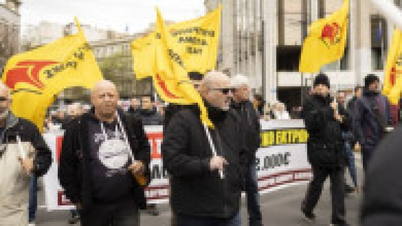 Peste 15.000 de persoane au manifestat miercuri la Atena şi Salonic. Foto: Profimedia | Poza 10 din 21