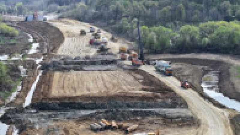 Lucrări la primele tuneluri ale tronsonului de autostradă Margina-Holdea.Foto: DRDP Timișoara | Poza 9 din 14