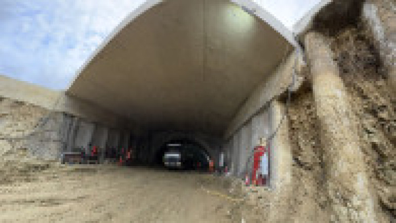 Lucrări la primele tuneluri ale tronsonului de autostradă Margina-Holdea.Foto: DRDP Timișoara | Poza 14 din 14