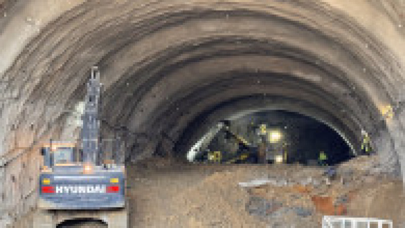 Lucrări la primele tuneluri ale tronsonului de autostradă Margina-Holdea.Foto: DRDP Timișoara | Poza 11 din 14