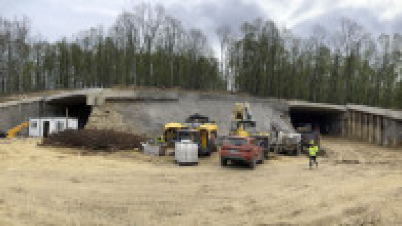 Lucrări la primele tuneluri ale tronsonului de autostradă Margina-Holdea.Foto: DRDP Timișoara | Poza 13 din 14