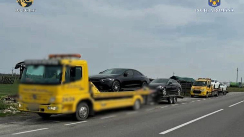 Percheziții în Ialomița la suspecți de furturi și tâlhării comise în Spania. Foto. DIICOT
