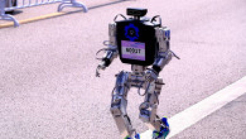 Roboți la semimaratonul din Beijing. Foto: Profimedia | Poza 3 din 5