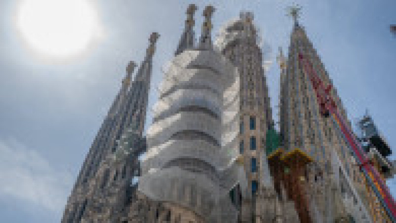 Sagrada Familia, proiectată de Antoni Gaudi. Foto: Profimedia | Poza 7 din 8