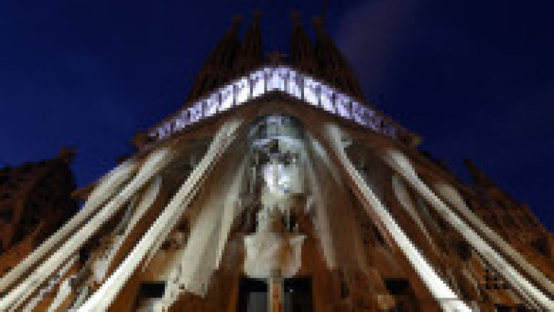Sagrada Familia, proiectată de Antoni Gaudi. Foto: Profimedia | Poza 1 din 8