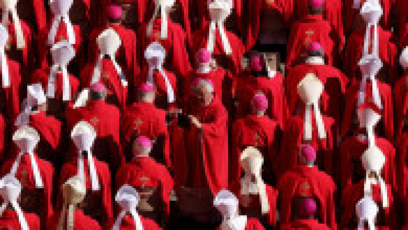 Ceremonia de înmormântare a Papei Francisc în Piața Sf. Petru din Vatican. Sursa foto: Getty Images | Poza 2 din 13