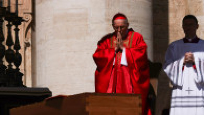 Ceremonia de înmormântare a Papei Francisc în Piața Sf. Petru din Vatican. Sursa foto: Getty Images | Poza 3 din 13