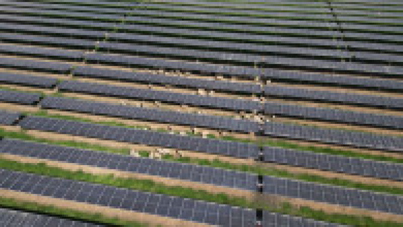 Parcul Fotovoltaic Teiuş. Foto: Sebastian Burduja/Facebook | Poza 2 din 4