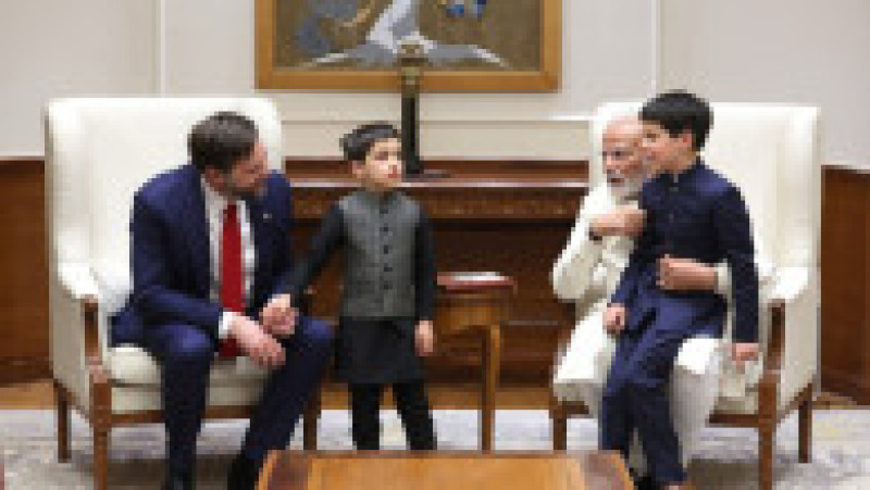 J.D. Vance s-a întâlnit cu premierul Indiei. Sursa foto: Profimedia Images | Poza 5 din 6