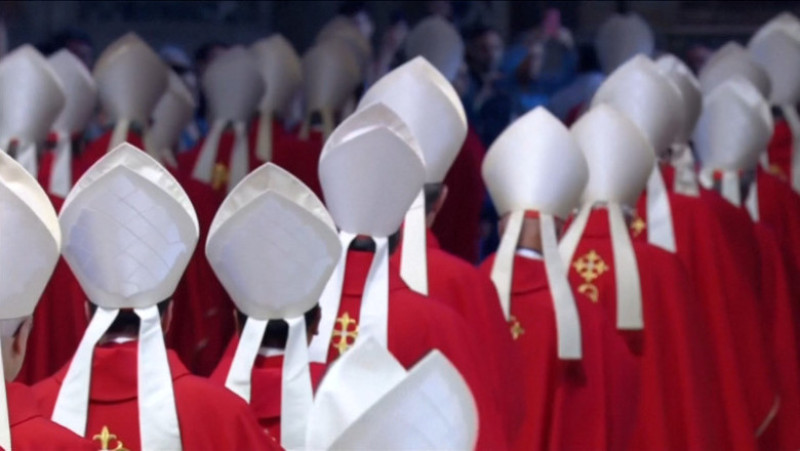 Conclavul pentru alegerea noului papă începe astăzi: 133 de cardinali, închiși în Capela Sixtină. Foto. Captură video Vatican News