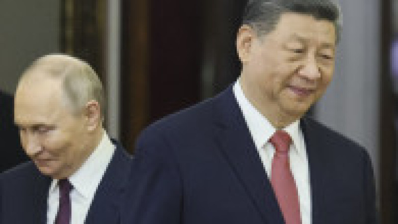 Xi Jinping și Vladimir Putin la Moscova. Foto: Profimedia Images | Poza 8 din 8