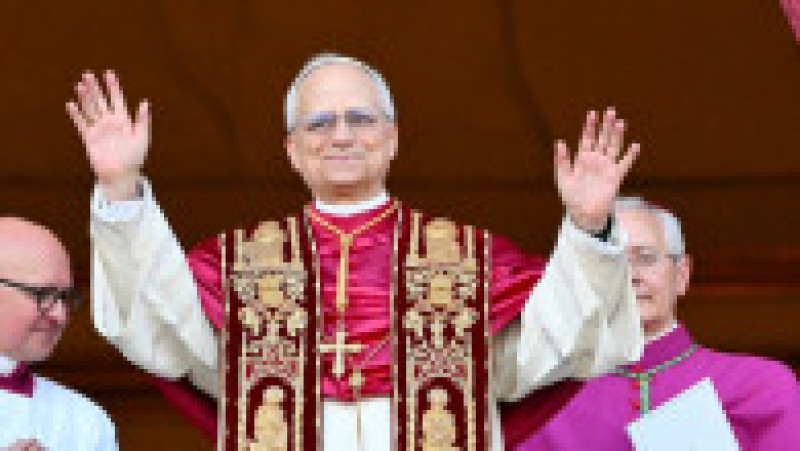Cardinalul american Robert Francis Prevost a fost ales noul papă al Bisericii Catolice. El și-a ales numele pontifical de Leon al XIV-lea Foto: Profimedia Images | Poza 6 din 9