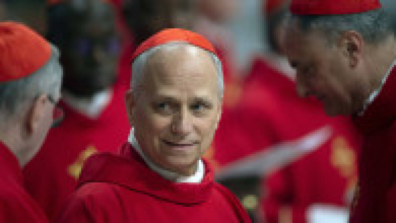 Cardinalul SUA Robert Prevost a fost ales noul papă al Bisericii Catolice. Foto: Profimedia Images | Poza 8 din 9