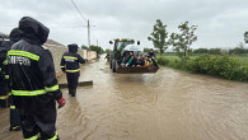 Inundații în Botoșani. Foto: ISU Botoșani | Poza 5 din 6