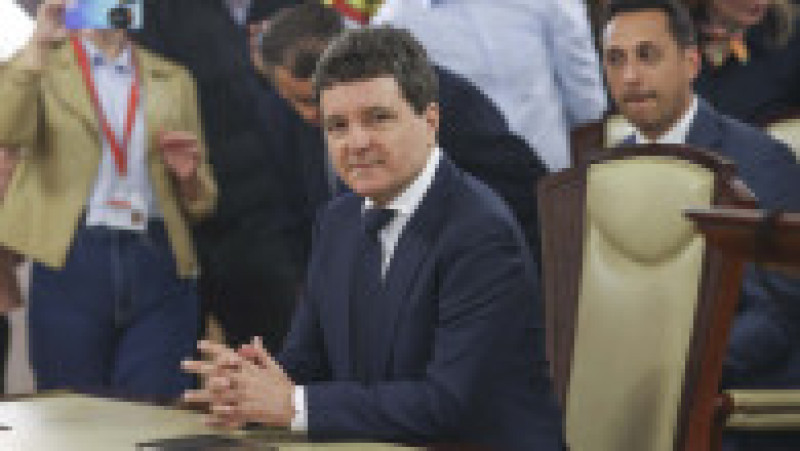 Sedinta solemna a Curtii Constitutionale a Romaniei pentru validarea mandatului presedintelui ales Nicusor Dan, in Bucuresti, 22 mai 2025. Foto. Inquam Photos / George Călin | Poza 4 din 16