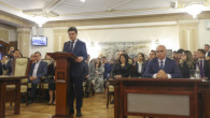 Sedinta solemna a Curtii Constitutionale a Romaniei pentru validarea mandatului presedintelui ales Nicusor Dan, in Bucuresti, 22 mai 2025. Foto. Inquam Photos / George Călin | Poza 1 din 16
