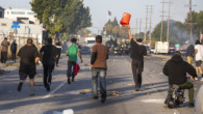 Proteste în Los Angeles. Foto: Profimedia | Poza 7 din 7