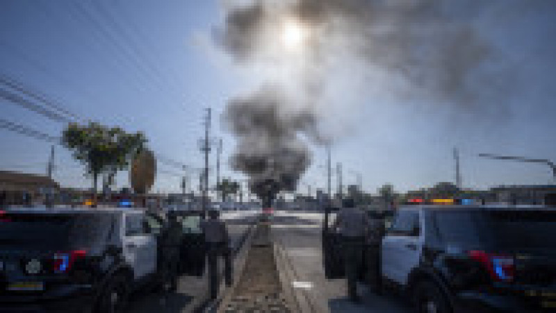 Proteste în Los Angeles. Foto: Profimedia | Poza 6 din 7
