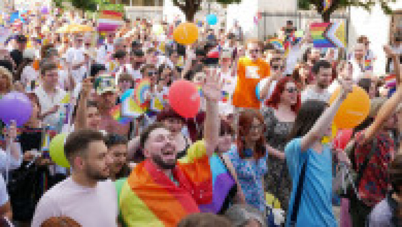 Marsul Bucharest PRIDE 2025. Sursa foto: INQUAM Photos / Norbert Nemes | Poza 2 din 12
