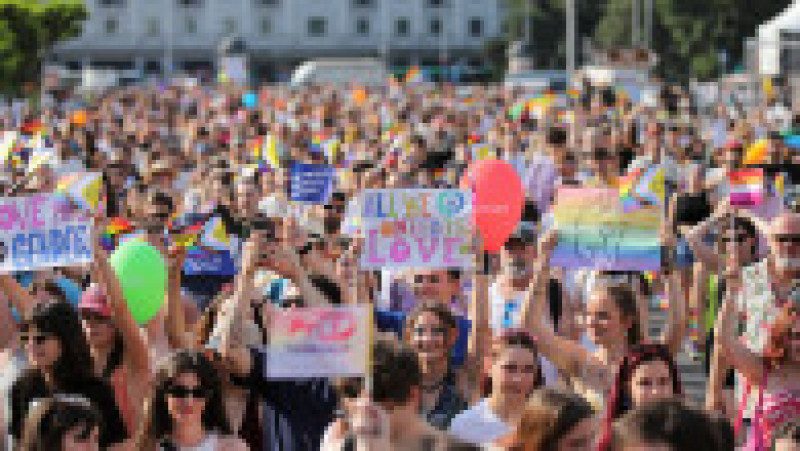 Marsul Bucharest PRIDE 2025. Sursa foto: INQUAM Photos / Adriana Neagoe | Poza 6 din 12