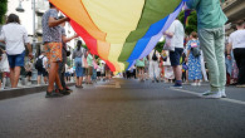 Marsul Bucharest PRIDE 2025. Sursa foto: INQUAM Photos / Norbert Nemes | Poza 1 din 12