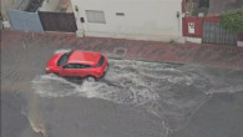 Străzi inundate în București și Ilfov. Foto. Digi24 | Poza 5 din 7