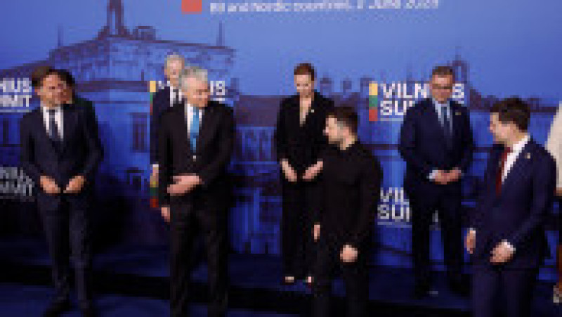 Liderii care participă la summitul B9 de la Vilnius. Foto: Profimedia | Poza 9 din 12