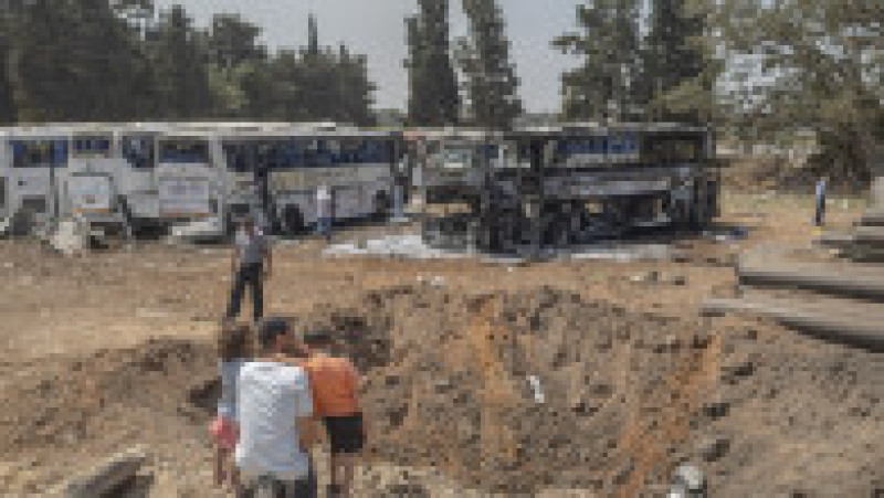 Noi atacuri iraniene asupra Israelului. Foto: Profimedia | Poza 1 din 5