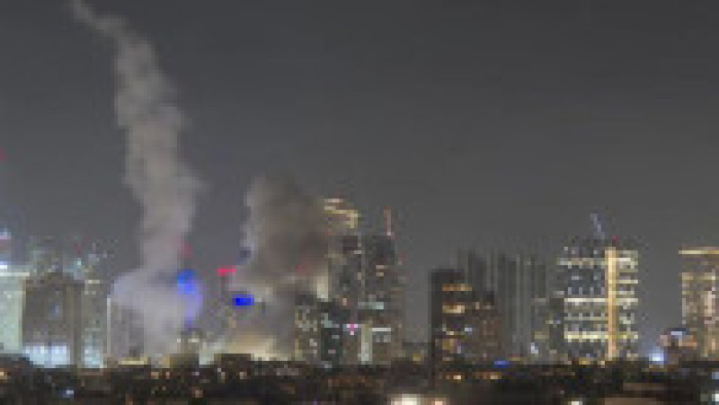 Orașele israeliene au fost ținta rachetelor balistice iraniene. Foto: X | Poza 5 din 12