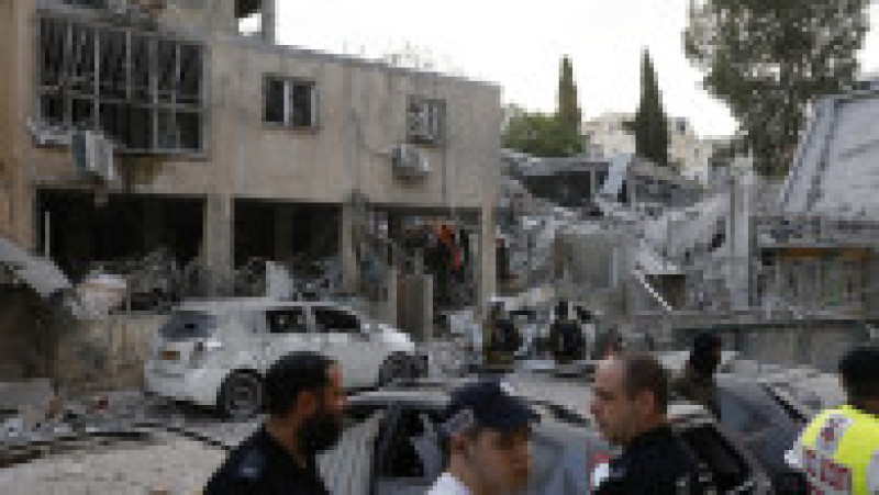 Nou baraj de rachete iraniene asupra Israelului. Foto: Profimedia | Poza 11 din 14