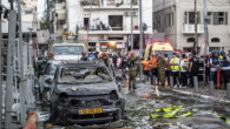 Nou baraj de rachete iraniene asupra Israelului. Foto: Profimedia | Poza 5 din 14
