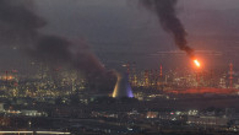 Nou baraj de rachete iraniene asupra Israelului. Foto: Profimedia | Poza 3 din 14