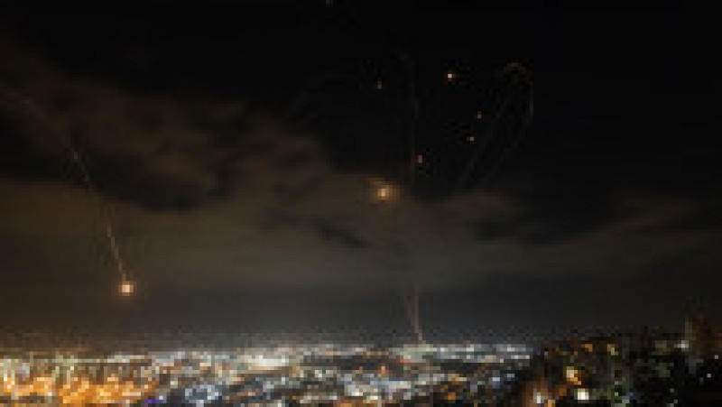 Nou baraj de rachete iraniene asupra Israelului. Foto: Profimedia | Poza 4 din 14