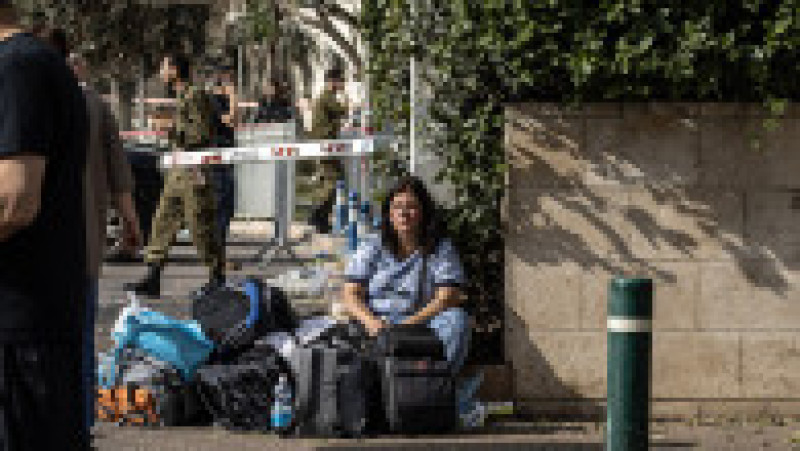 Nou baraj de rachete iraniene asupra Israelului. Foto: Profimedia | Poza 8 din 14