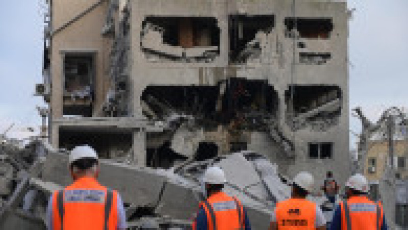Nou baraj de rachete iraniene asupra Israelului. Foto: Profimedia | Poza 10 din 14