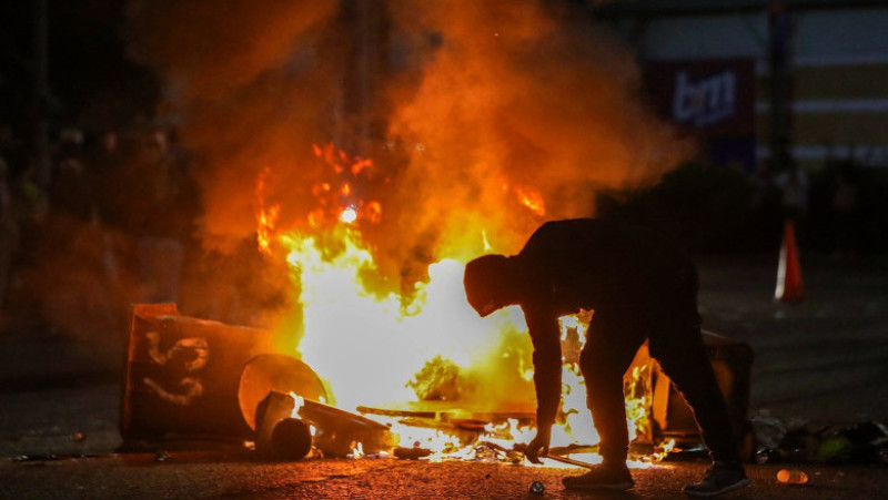 A treia seară de tensiuni în Irlanda de Nord Foto: Profimedia