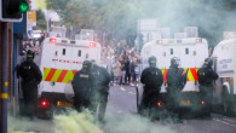 A treia seară de tensiuni în Irlanda de Nord Foto: Profimedia | Poza 4 din 14