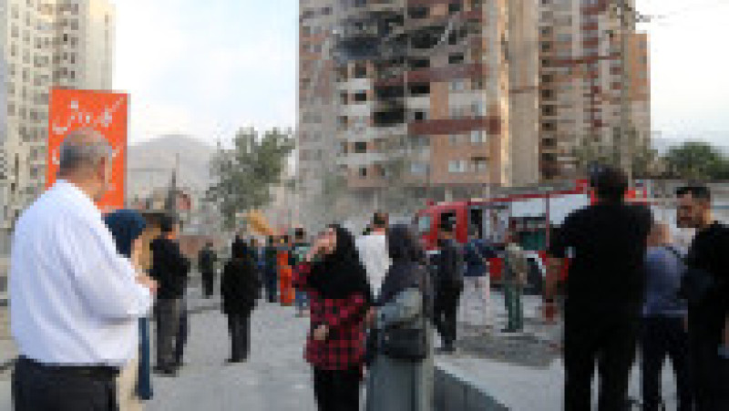 Israel a declanșat un atac aerian masiv asupra Teheranului. Foto: Profimedia | Poza 1 din 19