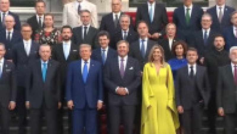 Lideri internaționali și oficiali de rang înalt, reuniți la Haga, în cadrul summitului NATO. Foto: C-Span | Poza 4 din 17